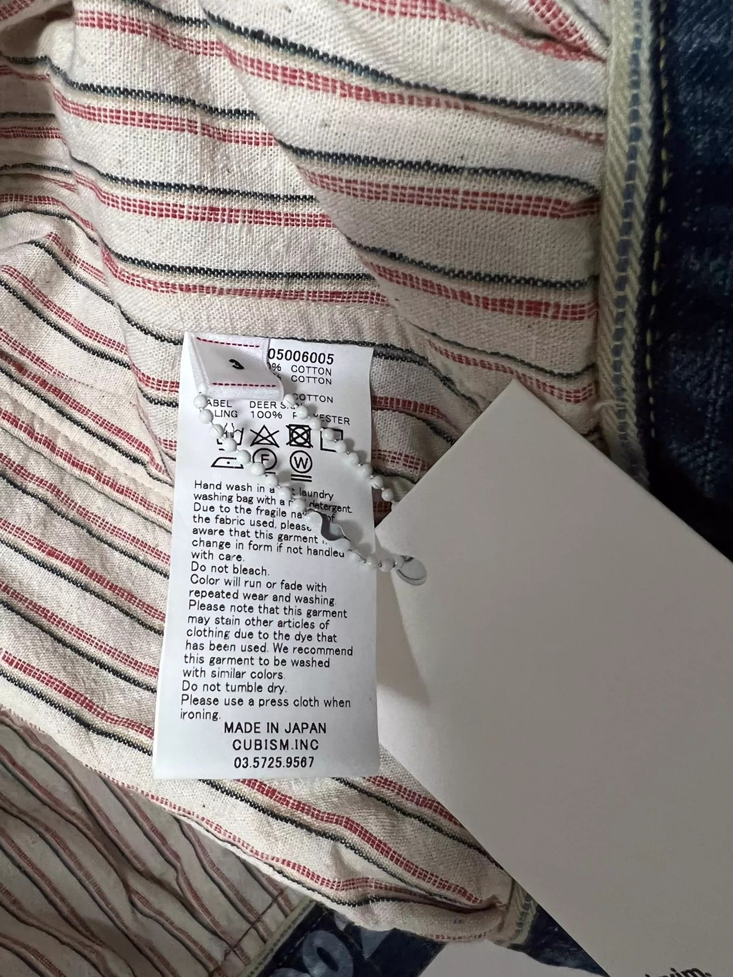 Visvim visvim 19ss 101 jkt jumbo D1002 N.D LINING Size US L / EU 52-54 / 3 - 8 Thumbnail