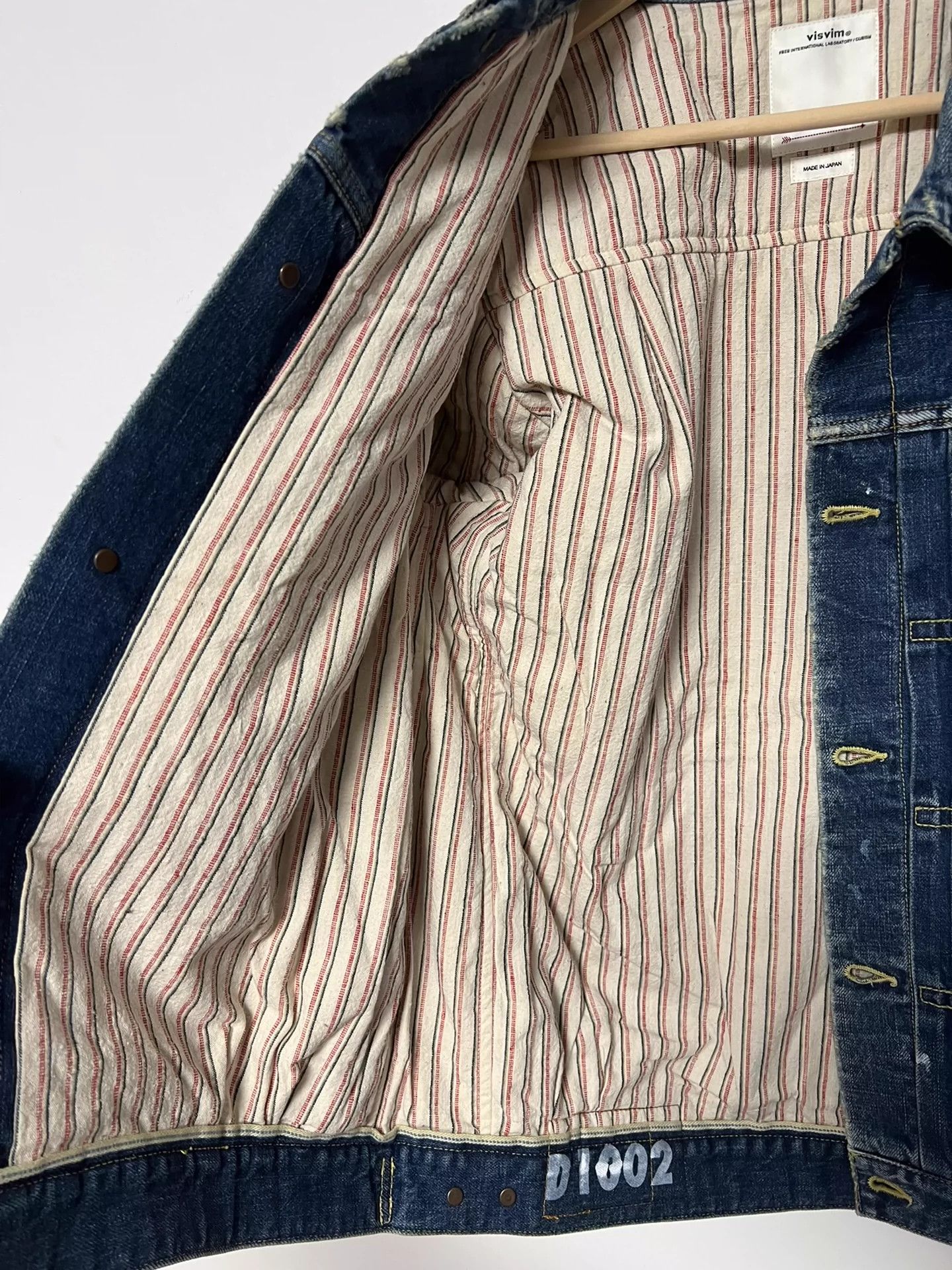 Visvim visvim 19ss 101 jkt jumbo D1002 N.D LINING Size US L / EU 52-54 / 3 - 4 Thumbnail