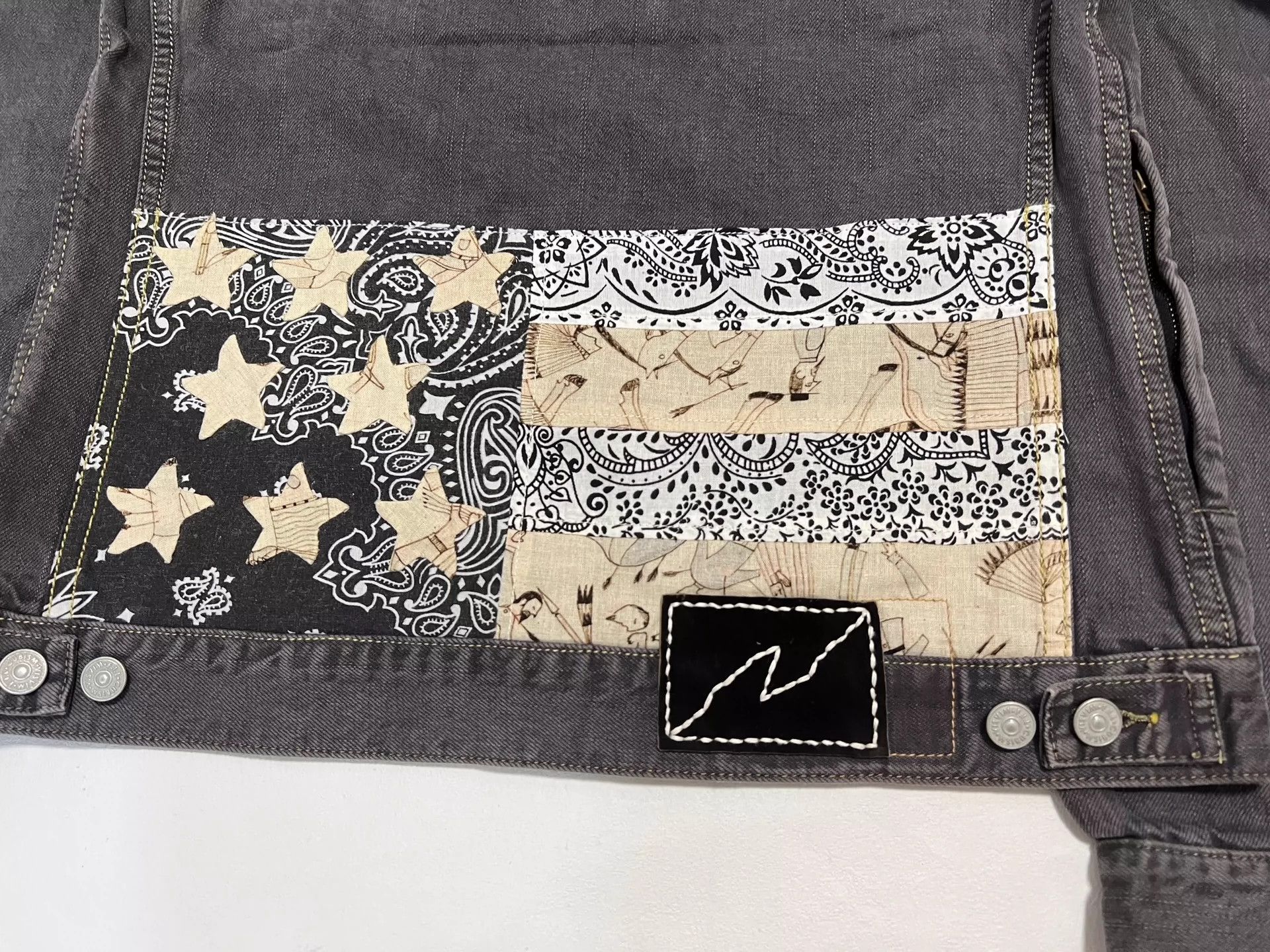 Visvim visvim 18 ICT SS 101 JKT DAMAGED STARS Size US M / EU 48-50 / 2 - 5 Thumbnail