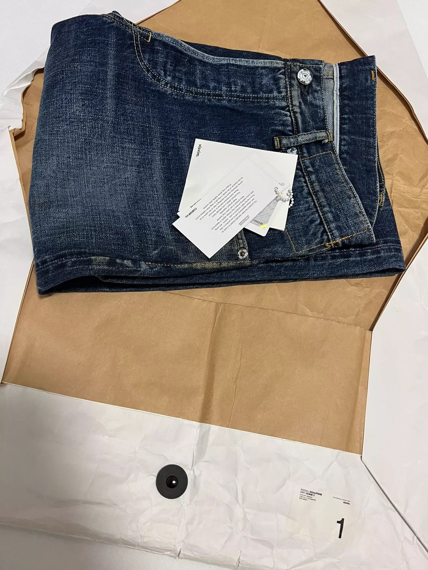 Visvim visvim 18ss ict social sculpture dry3 Size US 30 / EU 46 - 9 Thumbnail