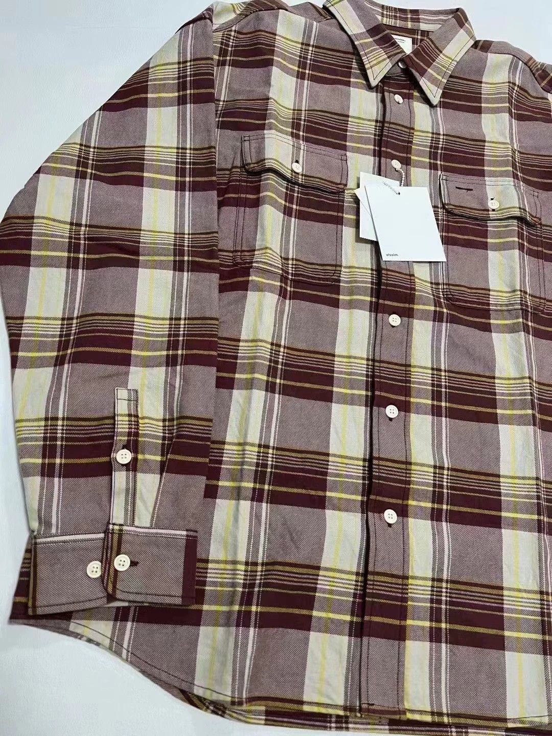 Visvim visvim 21aw lumber check l/s Size US XXL / EU 58 / 5 - 2 Thumbnail