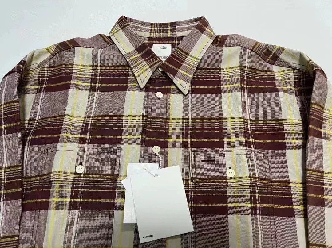 Visvim visvim 21aw lumber check l/s Size US XXL / EU 58 / 5 - 4 Thumbnail