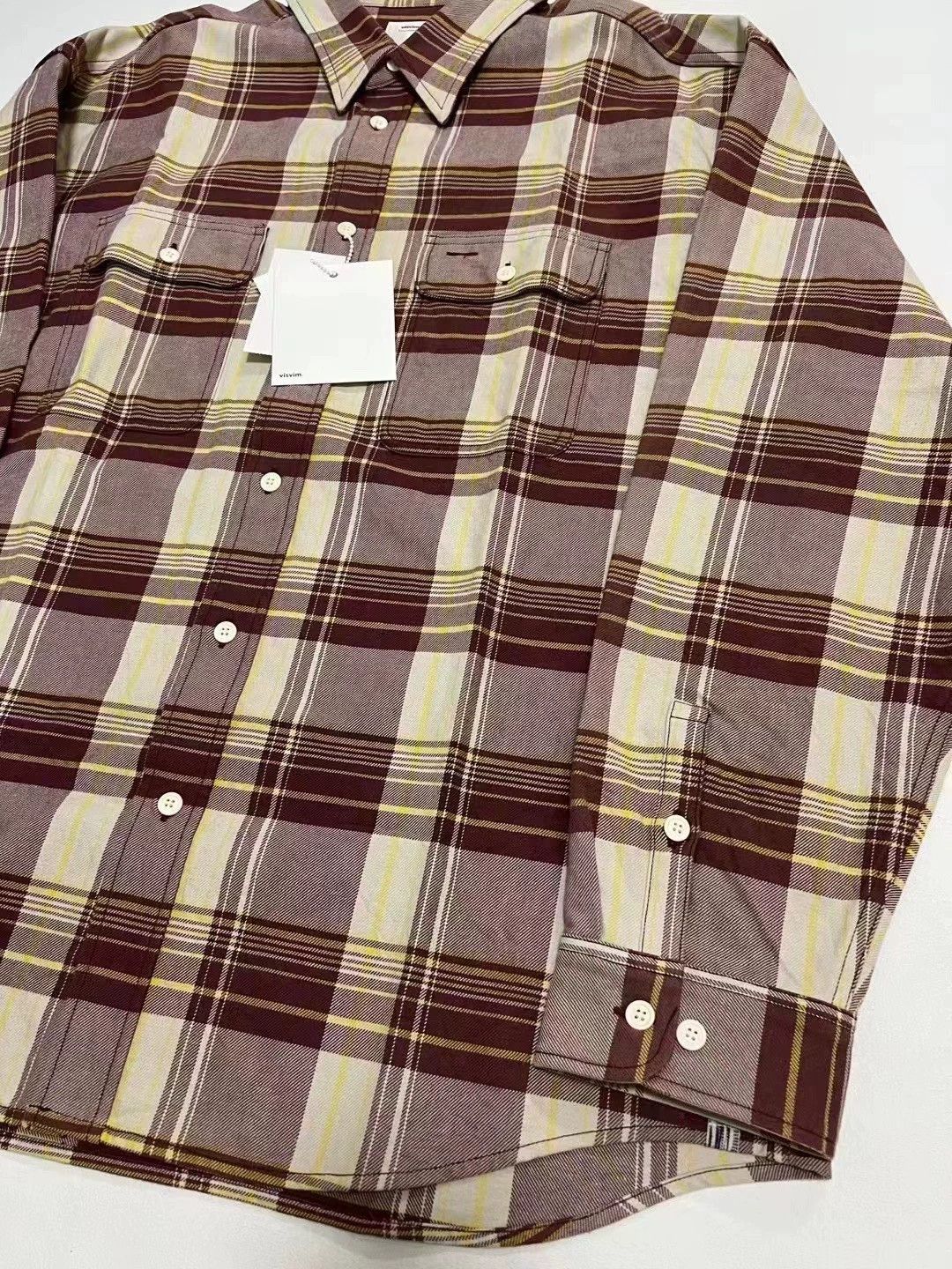 Visvim visvim 21aw lumber check l/s Size US XXL / EU 58 / 5 - 3 Thumbnail