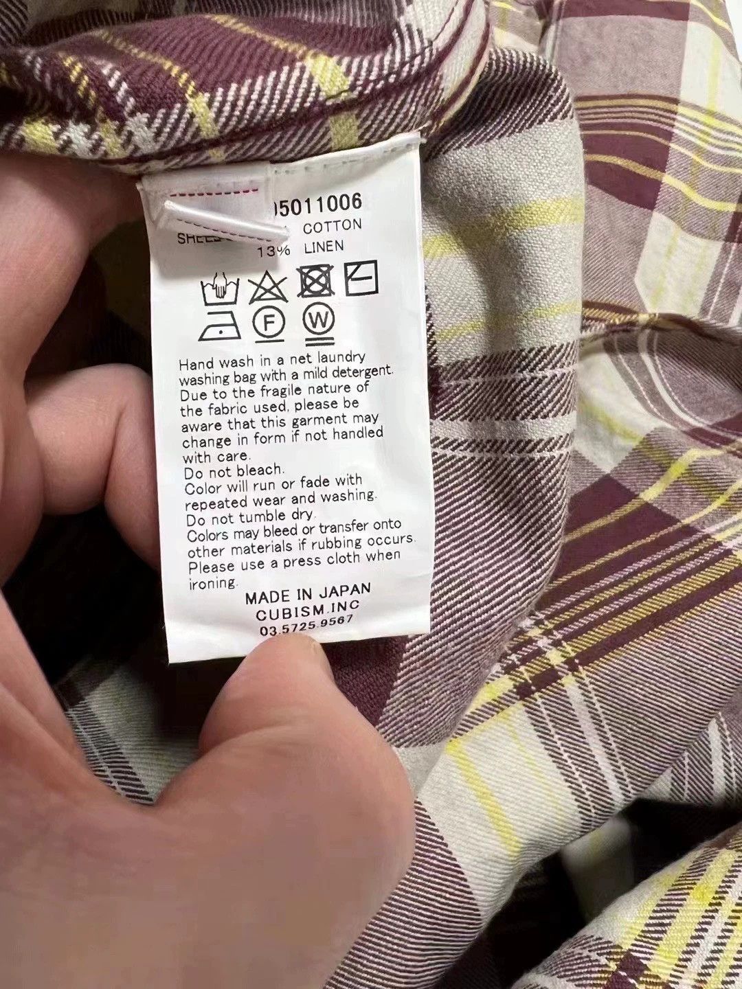 Visvim visvim 21aw lumber check l/s Size US XXL / EU 58 / 5 - 8 Thumbnail