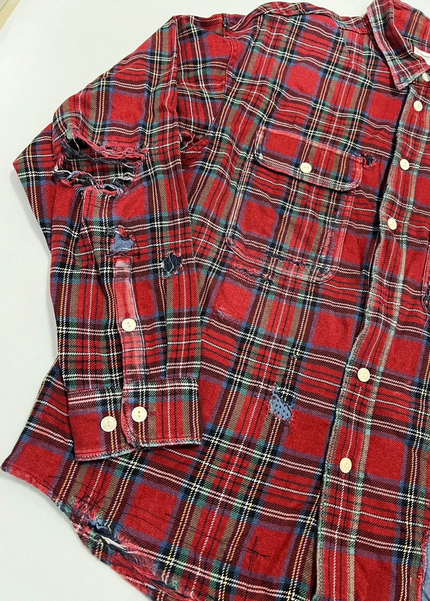 Visvim VISVIM 20AW LUMBER CHECK L/S CRASH Size US S / EU 44-46 / 1 - 4 Thumbnail