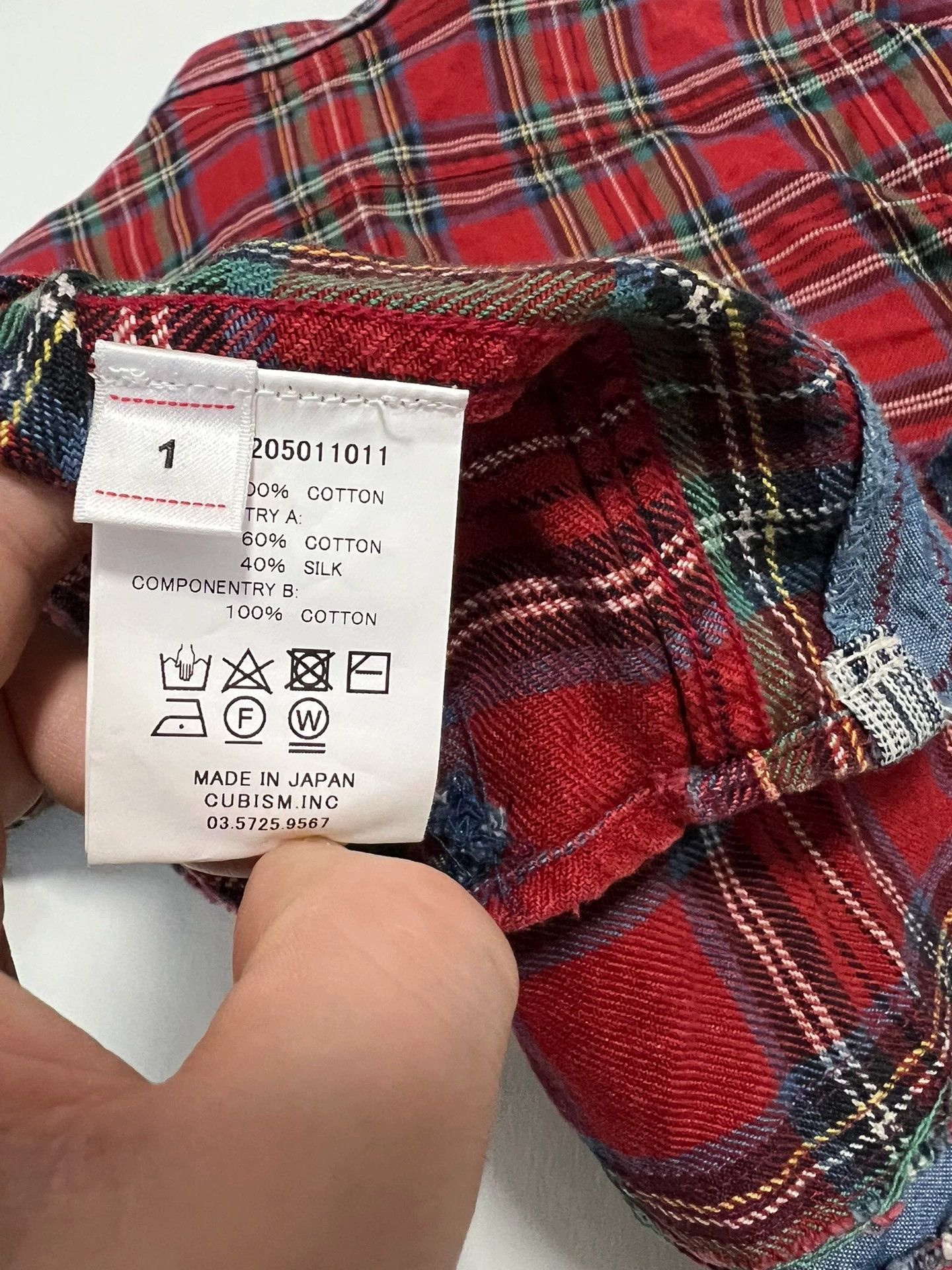 Visvim VISVIM 20AW LUMBER CHECK L/S CRASH Size US S / EU 44-46 / 1 - 8 Thumbnail