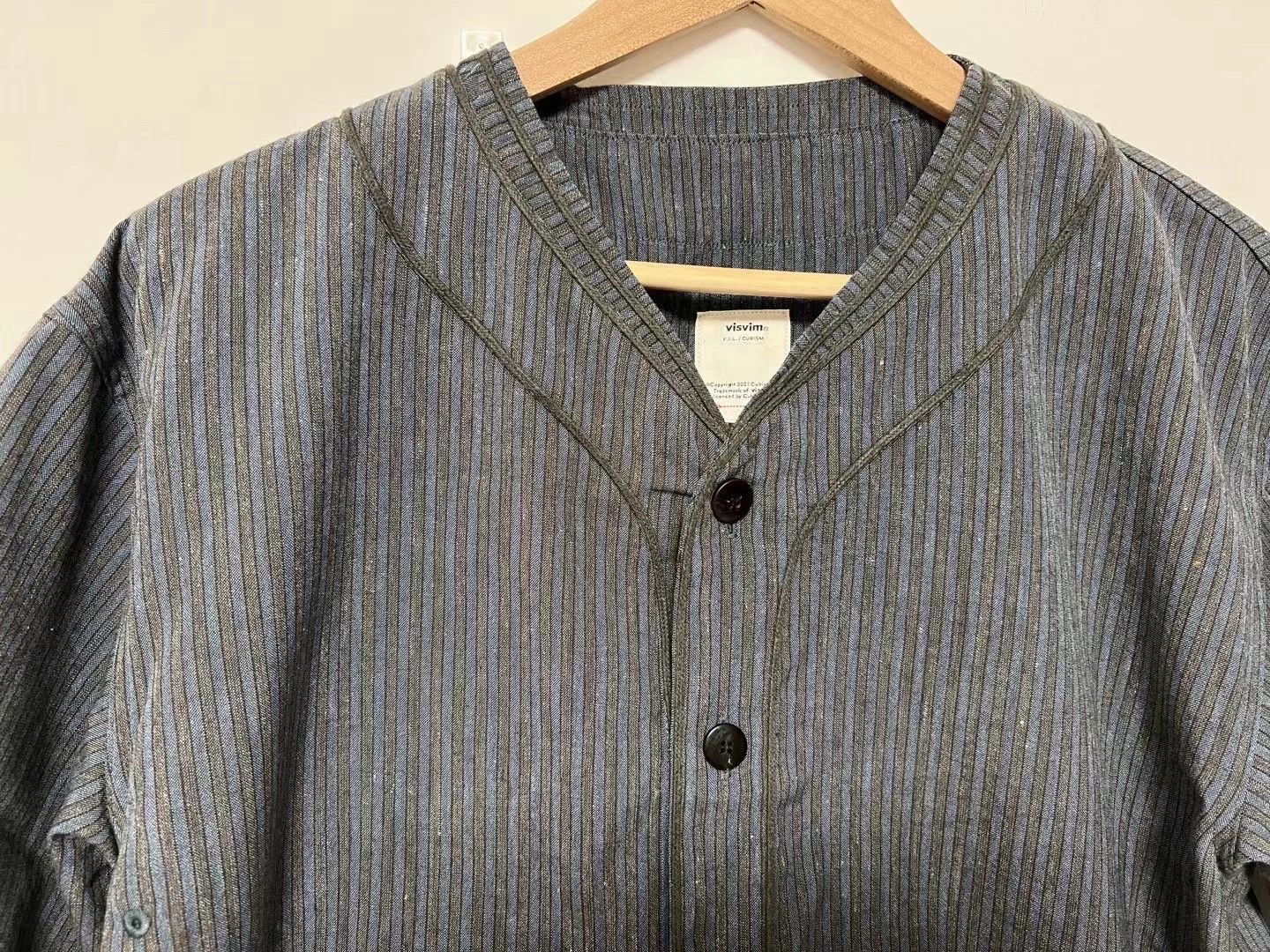 Visvim visvim 21ss dugout shirt santome Size US M / EU 48-50 / 2 - 2 Thumbnail