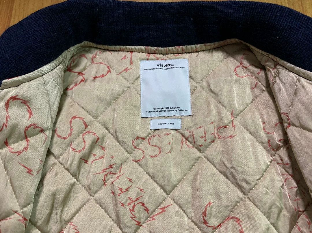 Visvim visvim 17ss hartman bomber jktnavy Size US S / EU 44-46 / 1 - 4 Thumbnail