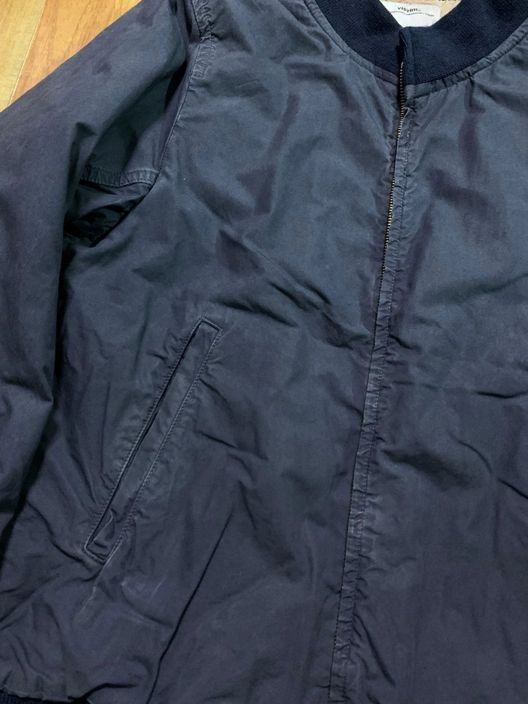 Visvim visvim 17ss hartman bomber jktnavy Size US S / EU 44-46 / 1 - 7 Thumbnail