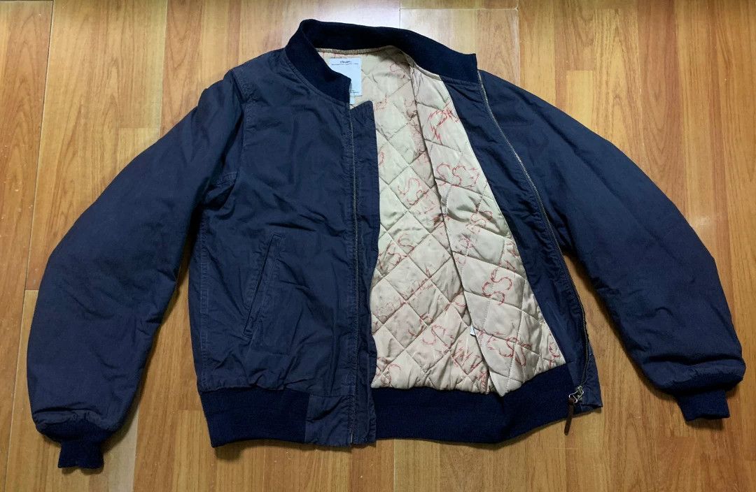 Visvim visvim 17ss hartman bomber jktnavy Size US S / EU 44-46 / 1 - 6 Thumbnail
