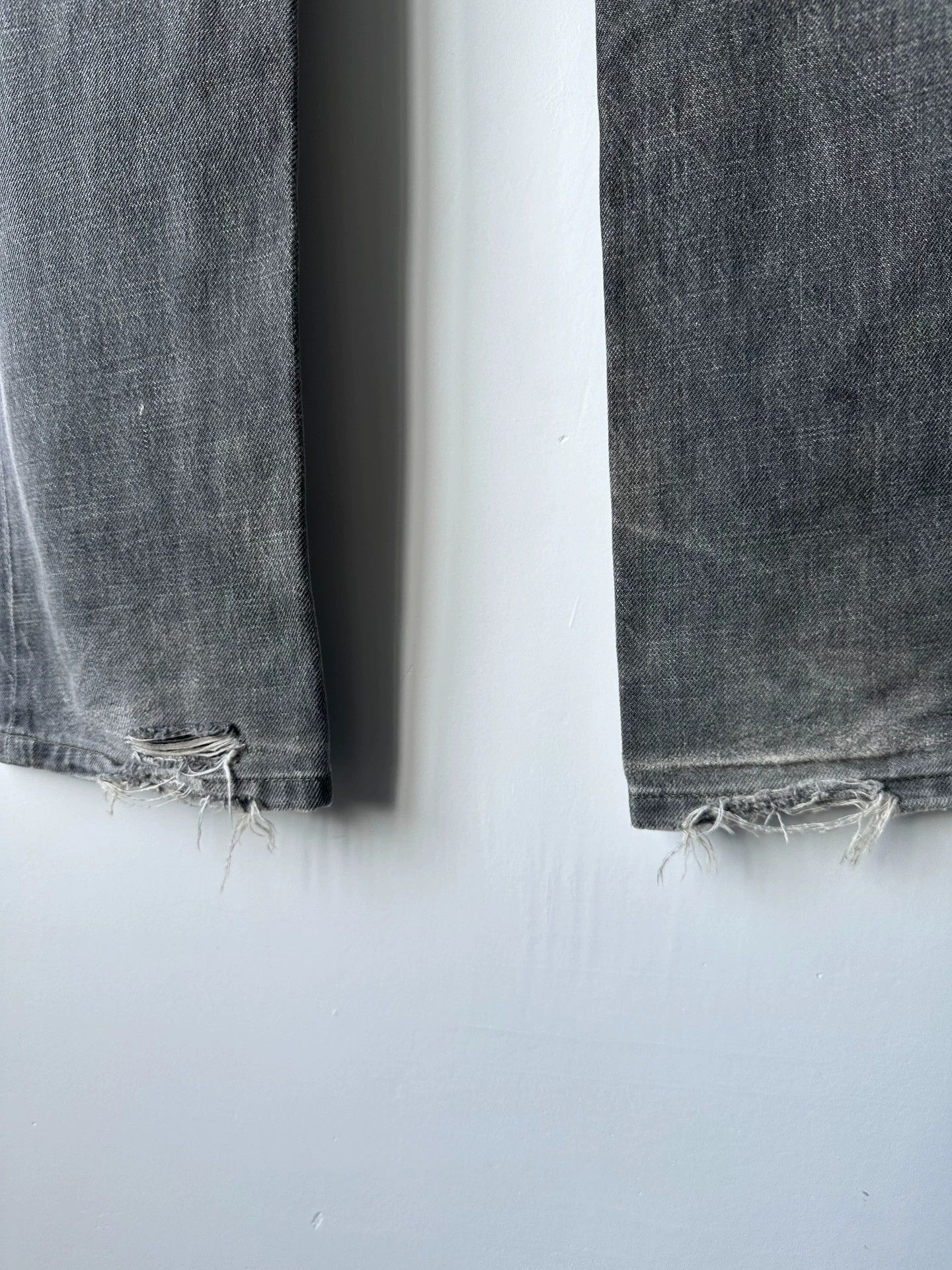 Helmut Lang helmut lang classic cut grey denim Size US 31 - 5 Thumbnail