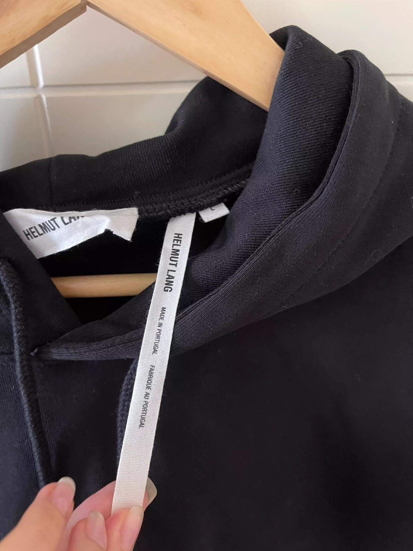 Helmut Lang helmutlang Alphabet classic taxi sweater Size US L / EU 52-54 / 3 - 7 Thumbnail