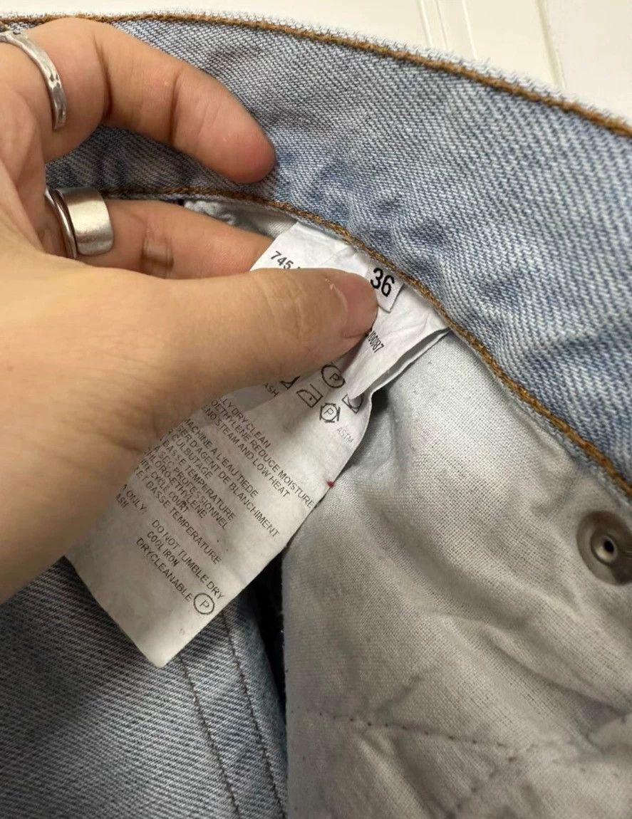 Helmut Lang helmut lang My rare boot cut destroys boutique jeans. Size US 36 / EU 52 - 5 Thumbnail