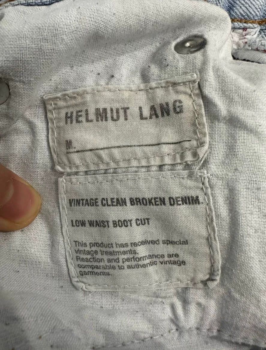 Helmut Lang helmut lang My rare boot cut destroys boutique jeans. Size US 36 / EU 52 - 6 Thumbnail