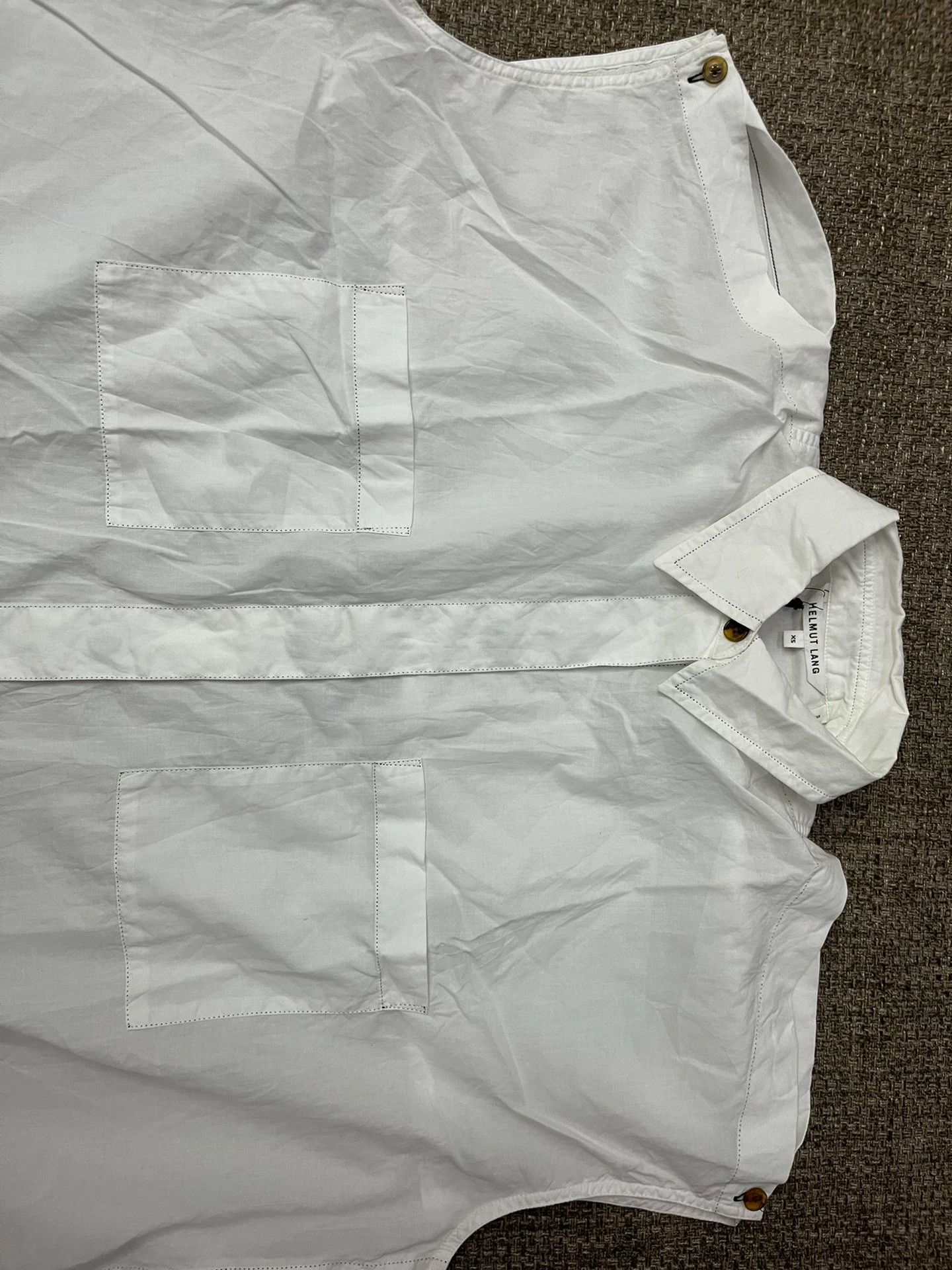 Helmut Lang Helmut lang Sleeveless shirt vest Size US XS / EU 42 / 0 - 3 Thumbnail