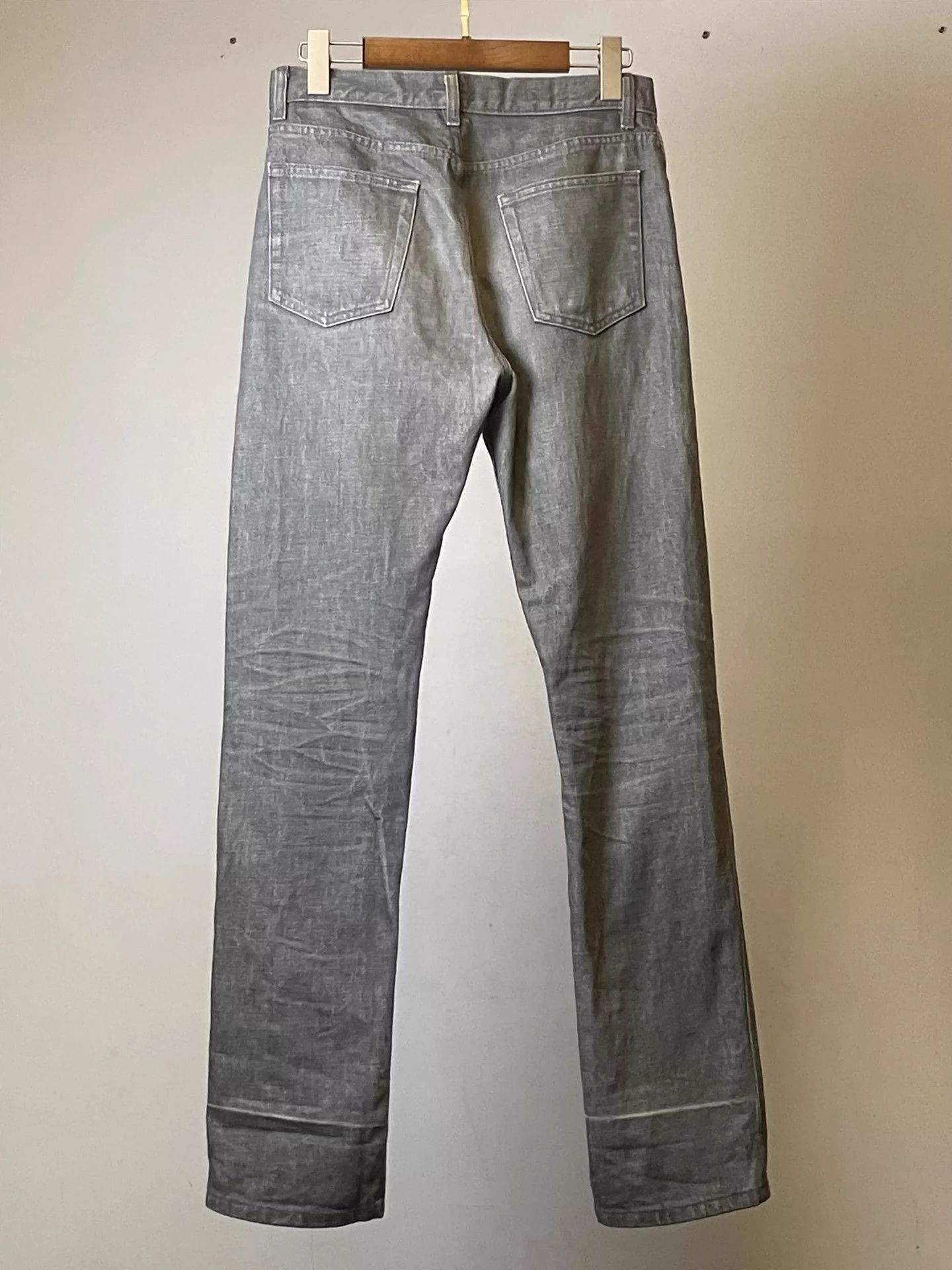 Helmut Lang Helmut lang Washed grey cattle Size US 29 - 4 Thumbnail