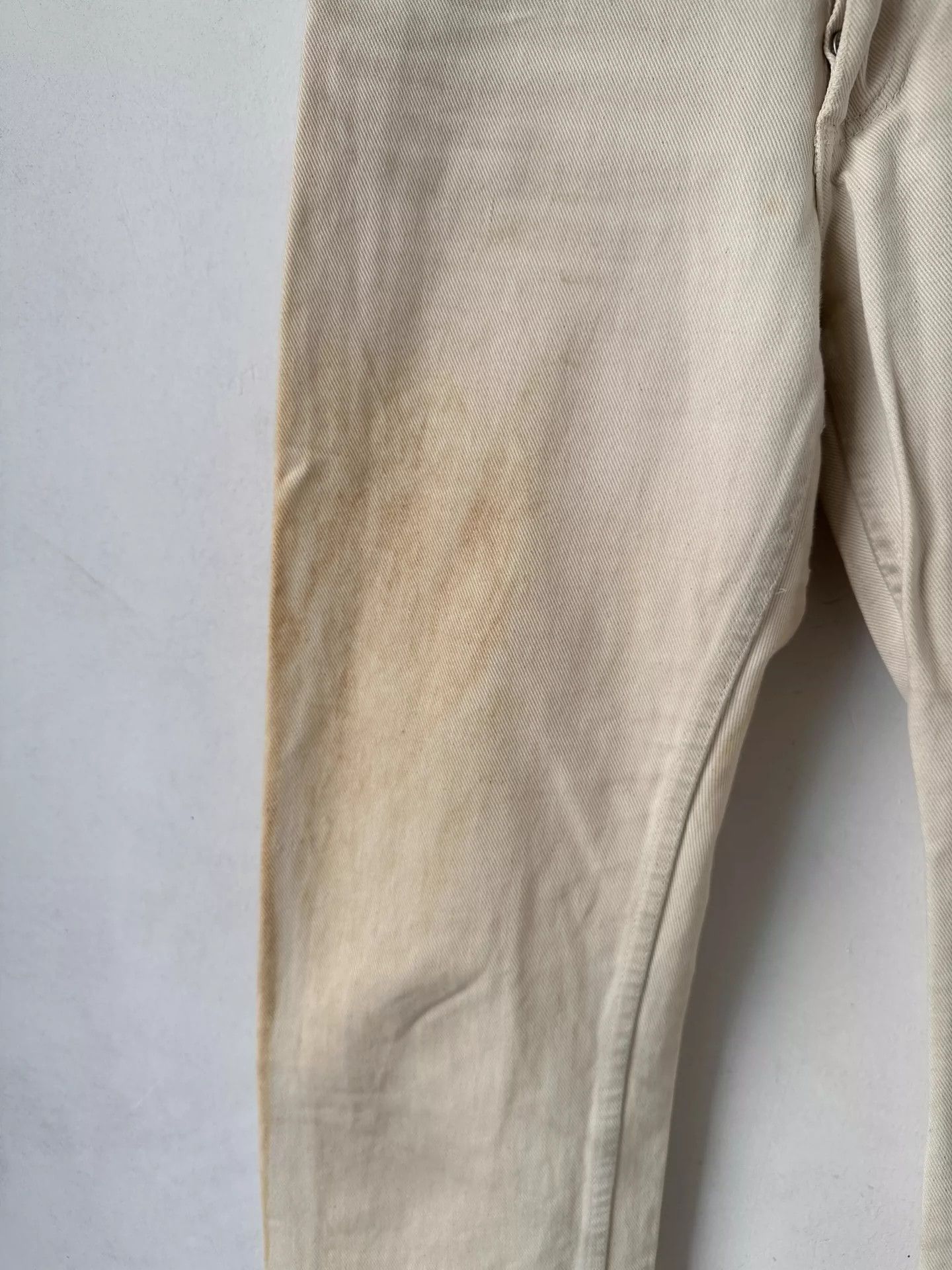 Helmut Lang Helmut Lang Vintage Burned Denim Italian cut 1998A/W Size US 27 - 4 Thumbnail