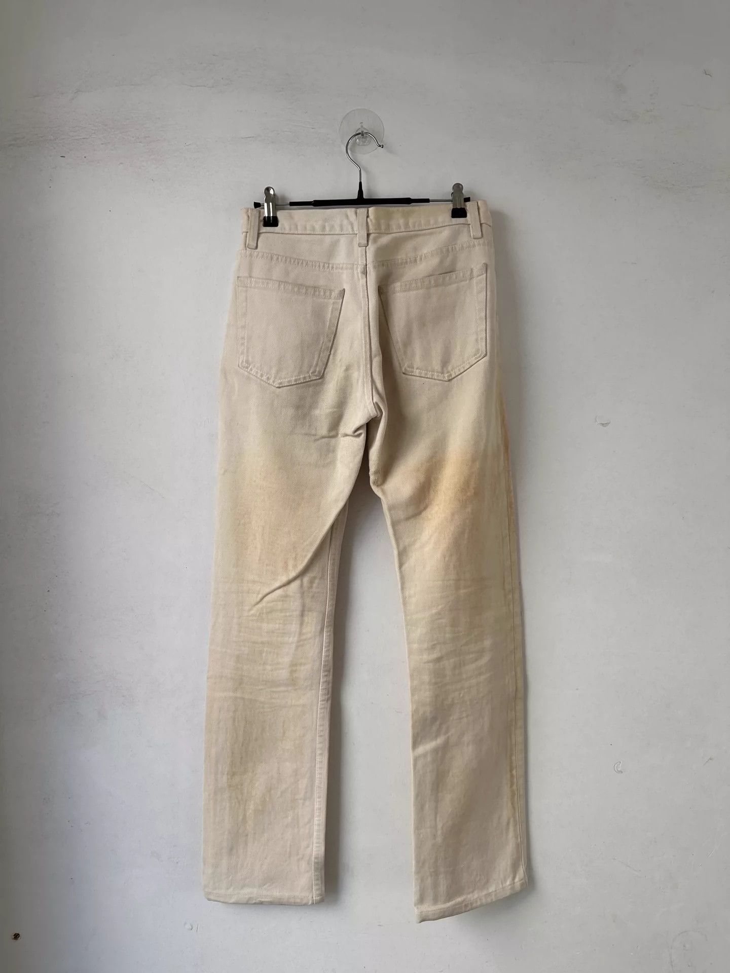 Helmut Lang Helmut Lang Vintage Burned Denim Italian cut 1998A/W Size US 27 - 2 Thumbnail