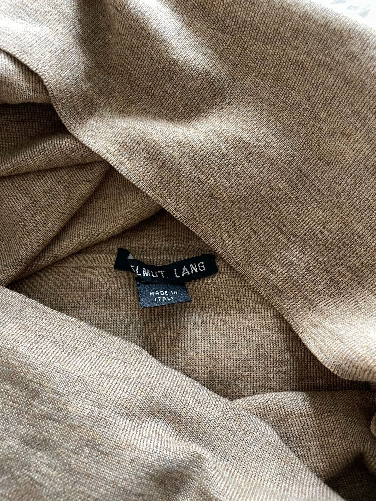 Helmut Lang Helmut lang Camel turtle neck Size US M / EU 48-50 / 2 - 7 Thumbnail