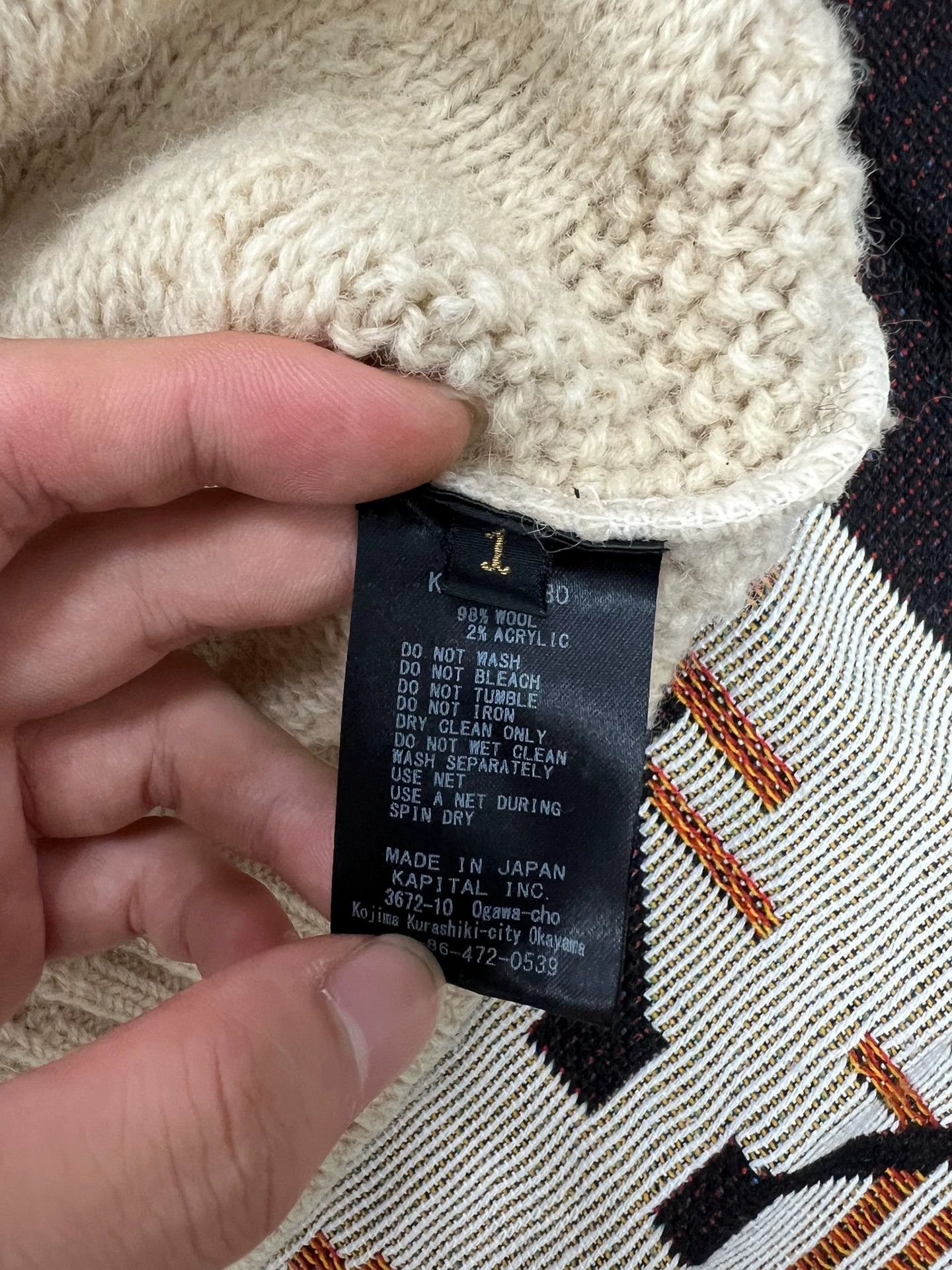 Kapital kapital Smiling sweater Size US S / EU 44-46 / 1 - 5 Thumbnail
