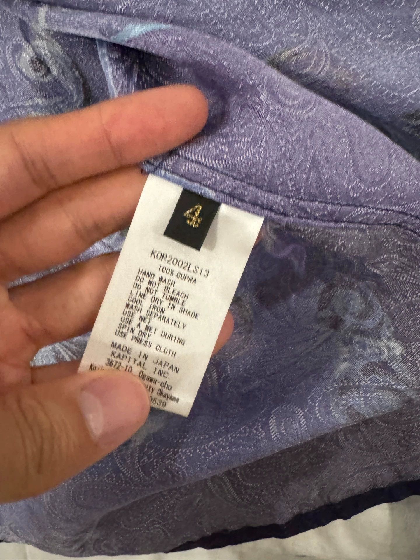 Kapital kapital Maria shirt Size US XL / EU 56 / 4 - 6 Thumbnail