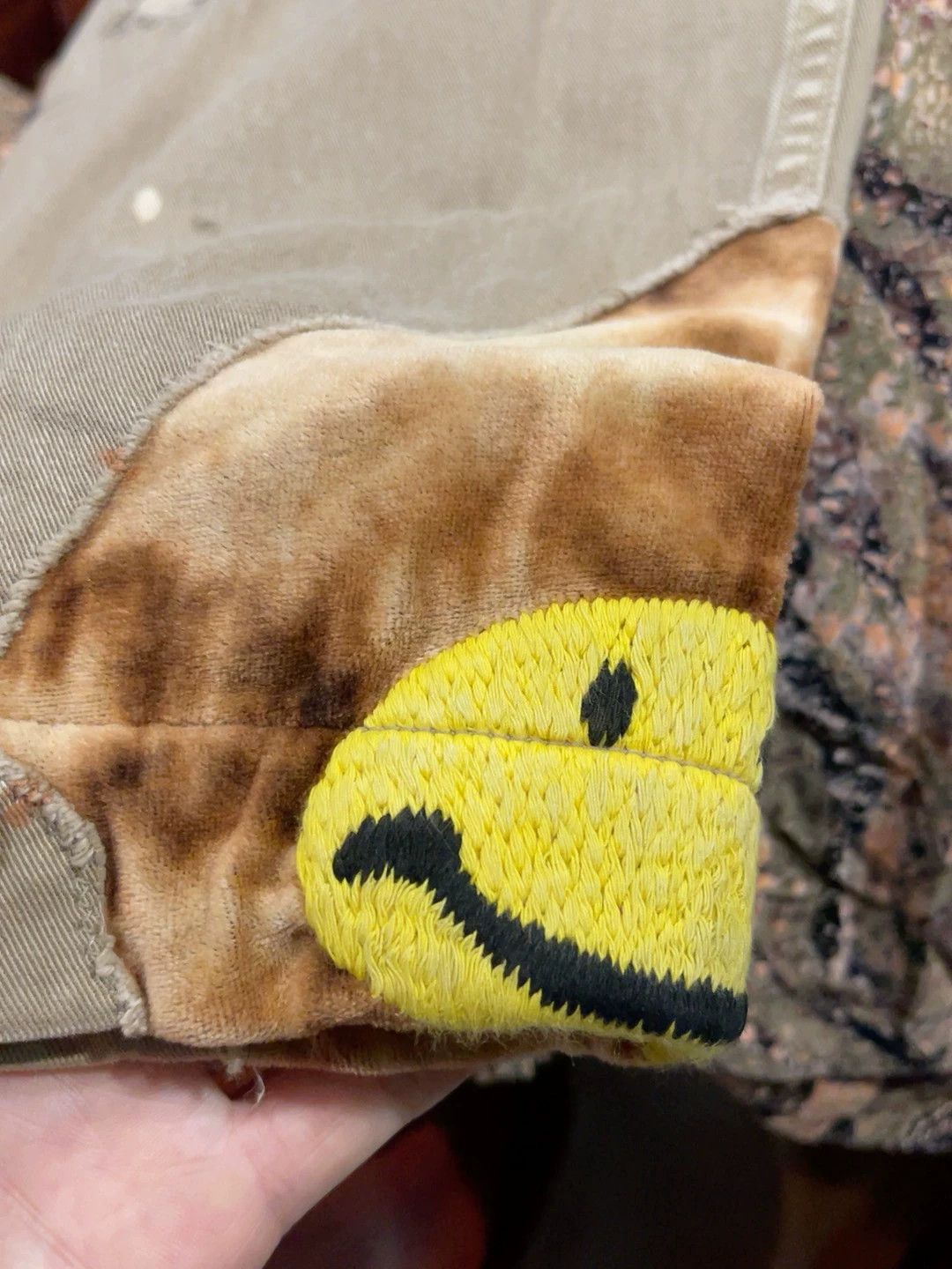 Kapital kapital Smiling face, high waist and eroded tapered overalls Size US 36 / EU 52 - 5 Thumbnail