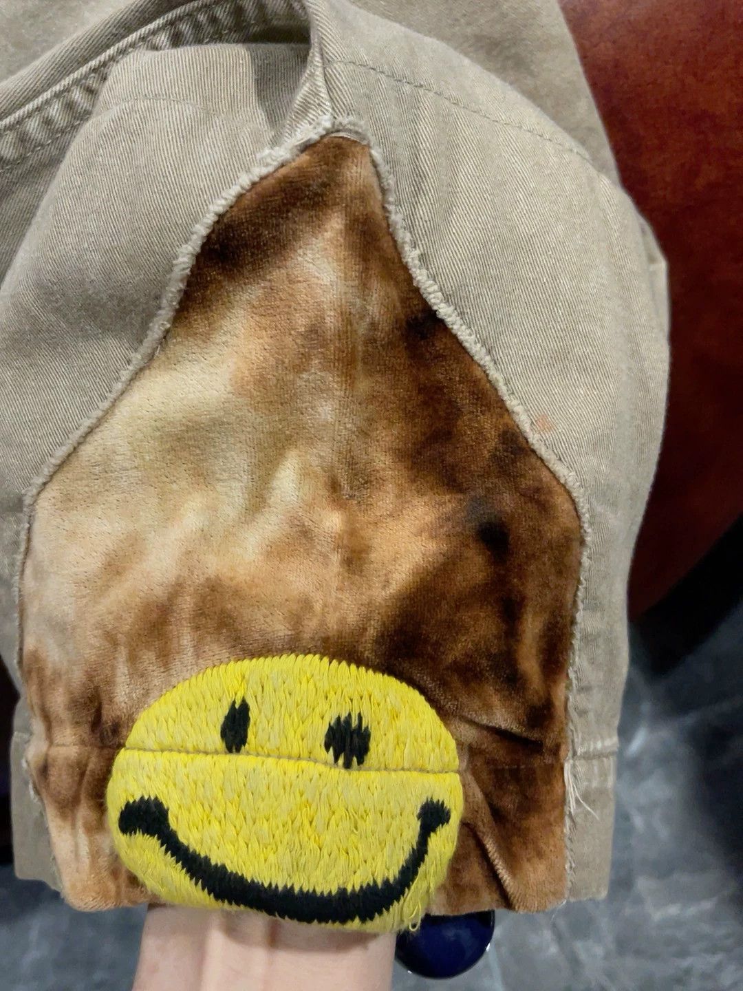 Kapital kapital Smiling face, high waist and eroded tapered overalls Size US 36 / EU 52 - 7 Thumbnail