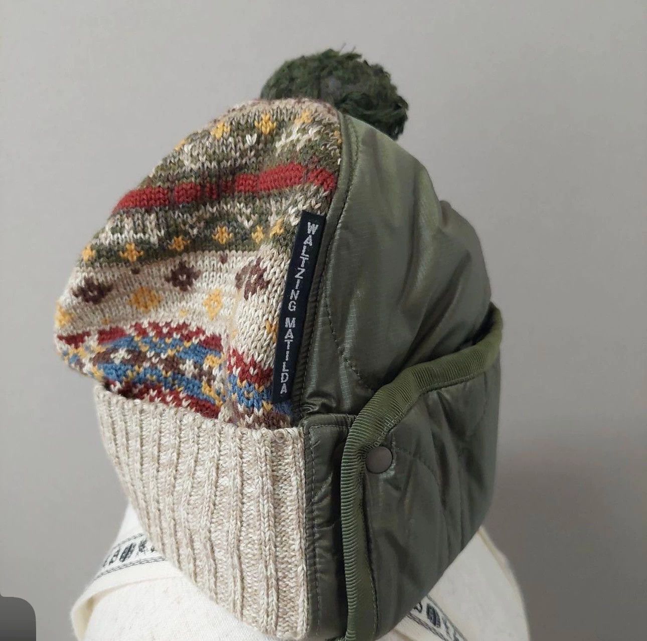Kapital kapital 23aw wool splicing cold cap Size ONE SIZE - 2 Thumbnail
