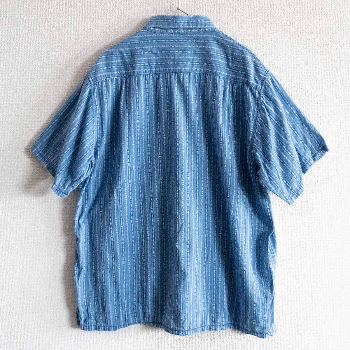 Kapital kapital Patch three-dimensional embroidered striped texture shirt Size US M / EU 48-50 / 2 - 3 Thumbnail