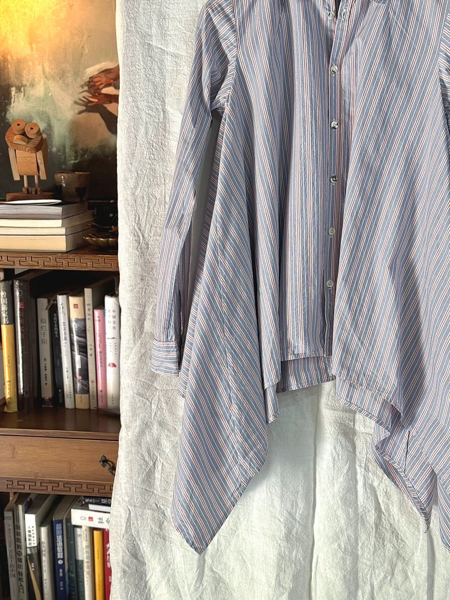 Kapital kapital Irregular shirt with deformed design Size US XS / EU 42 / 0 - 3 Thumbnail