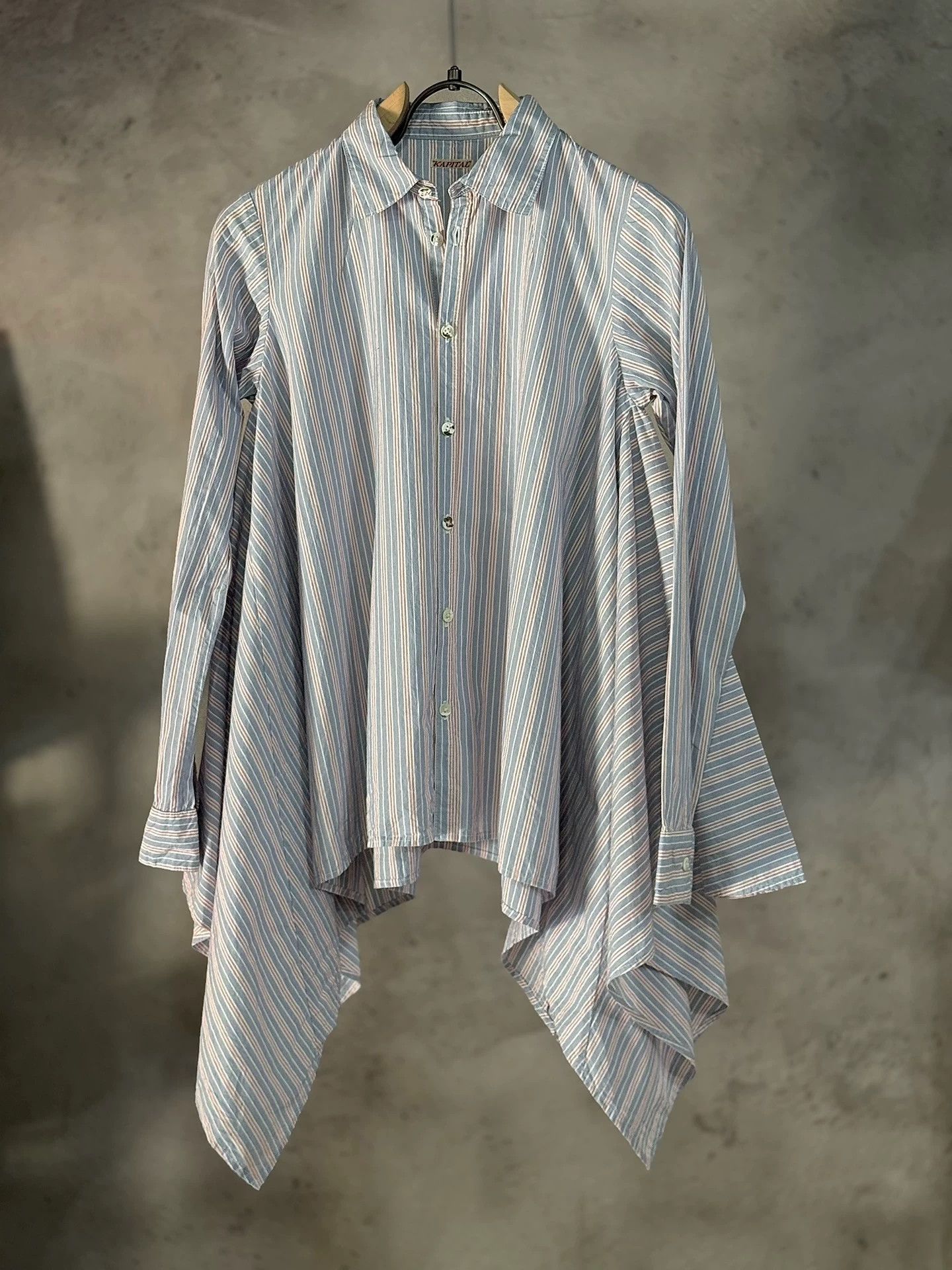 Kapital kapital Irregular shirt with deformed design Size US XS / EU 42 / 0 - 7 Thumbnail