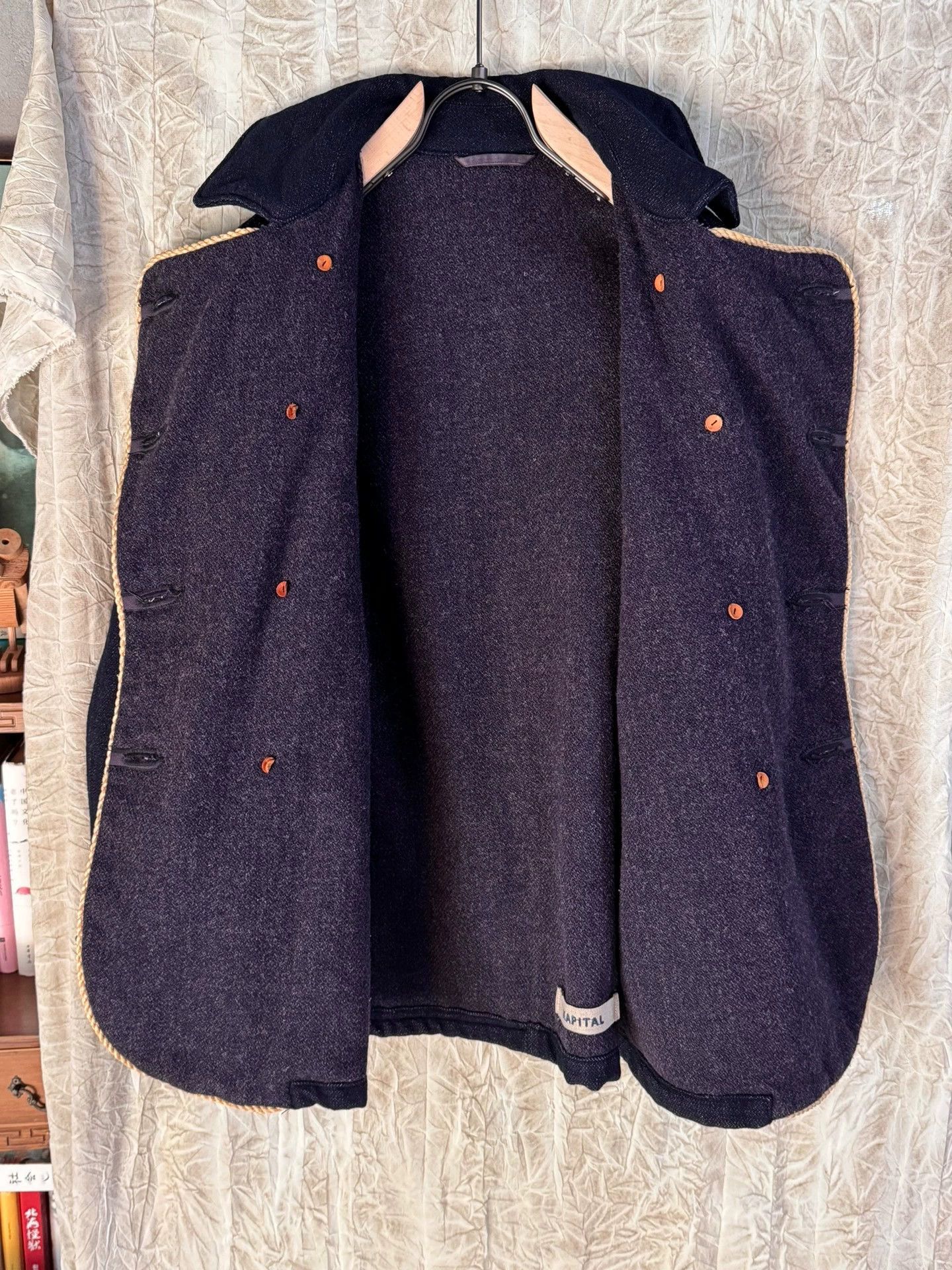 Kapital kapital Double-breasted vintage coat Size US M / EU 48-50 / 2 - 7 Thumbnail
