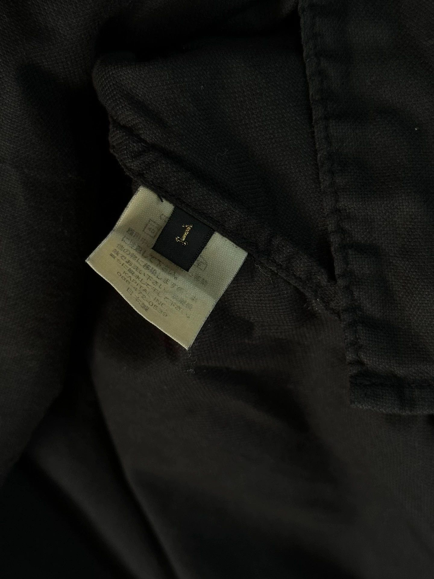 Kapital kapital Black stand collar design 100% shirt Size US S / EU 44-46 / 1 - 4 Thumbnail