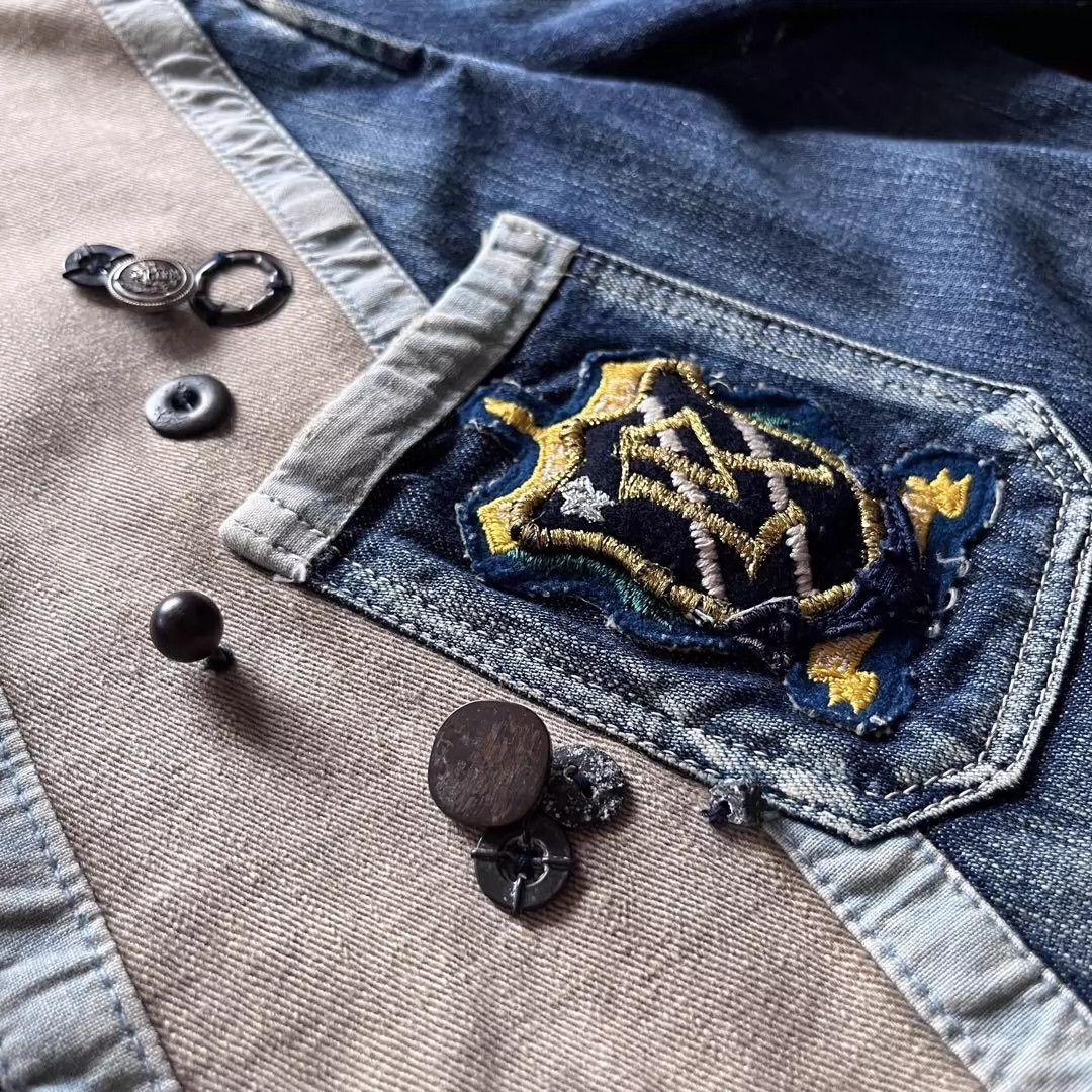 Kapital kapital Antique denim jacket Size US M / EU 48-50 / 2 - 3 Thumbnail