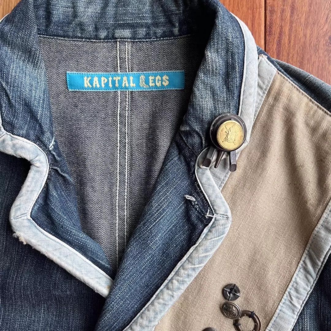 Kapital kapital Antique denim jacket Size US M / EU 48-50 / 2 - 6 Thumbnail