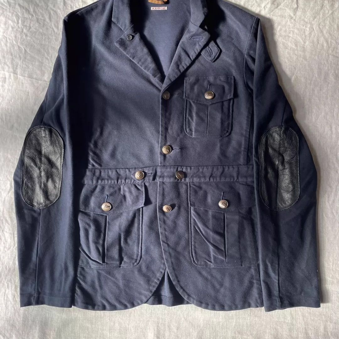 Kapital kapital Leather patch suit jacket Size US M / EU 48-50 / 2 - 9 Thumbnail