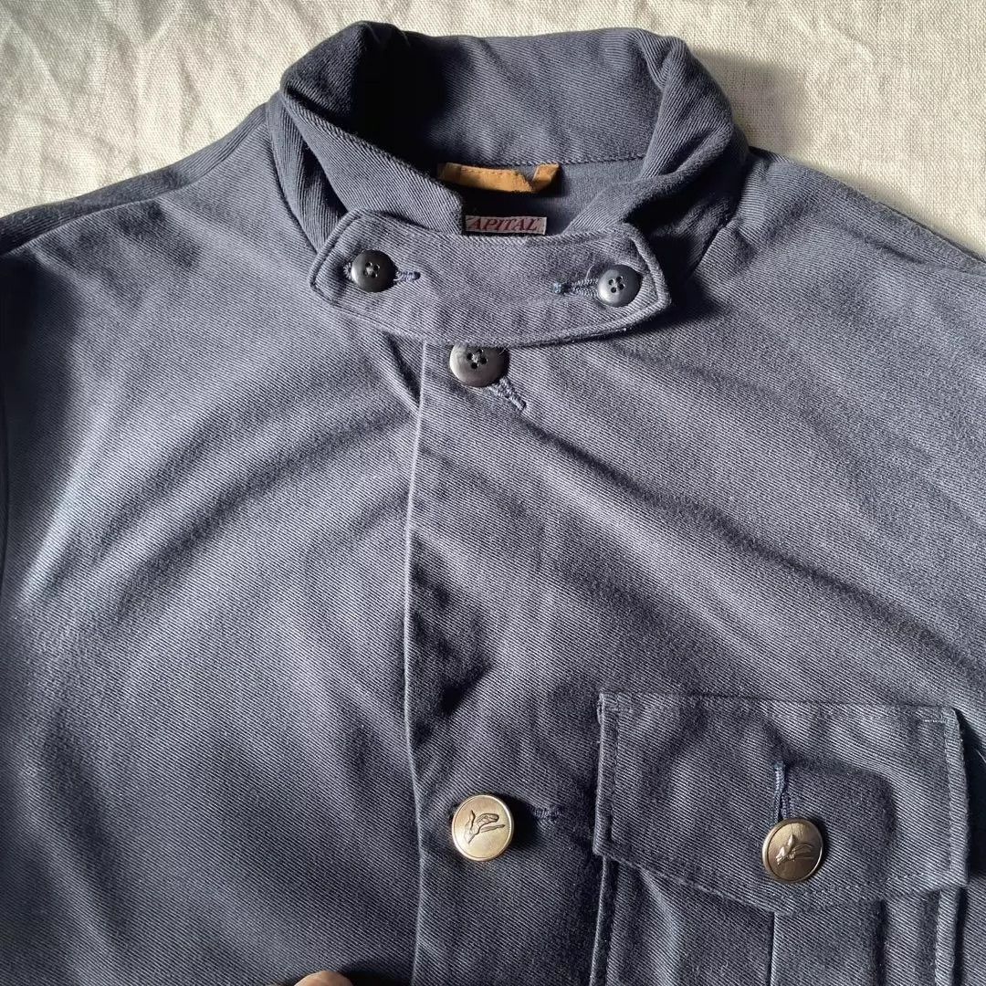 Kapital kapital Leather patch suit jacket Size US M / EU 48-50 / 2 - 6 Thumbnail