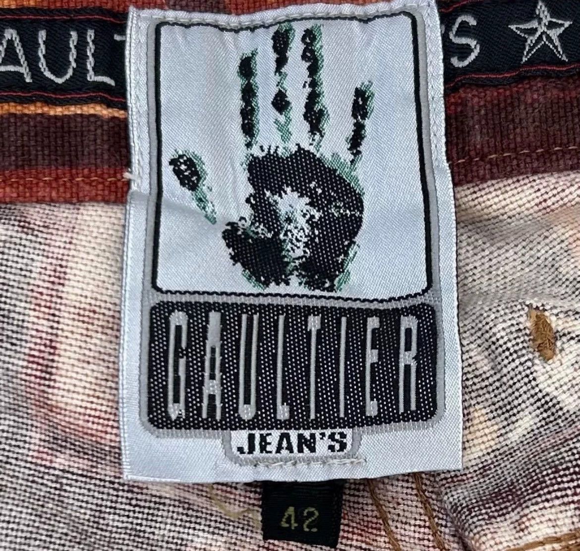 Jean Paul Gaultier Jean Paul Gaultier Portrait micro-jeans Size US 34 / EU 50 - 6 Thumbnail