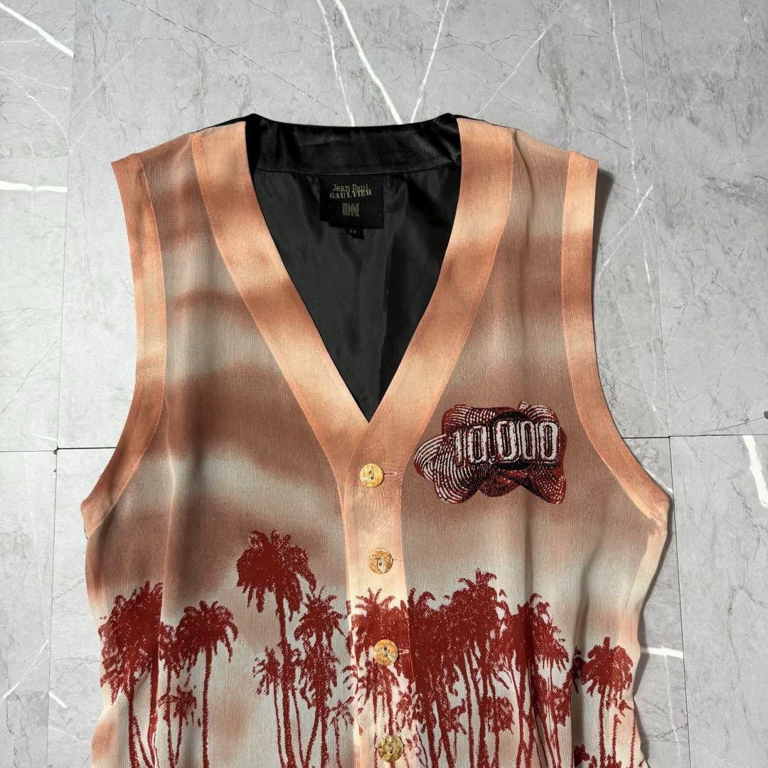 Jean Paul Gaultier Jean Paul Gaultier South Island Mesh vest Size US M / EU 48-50 / 2 - 2 Thumbnail