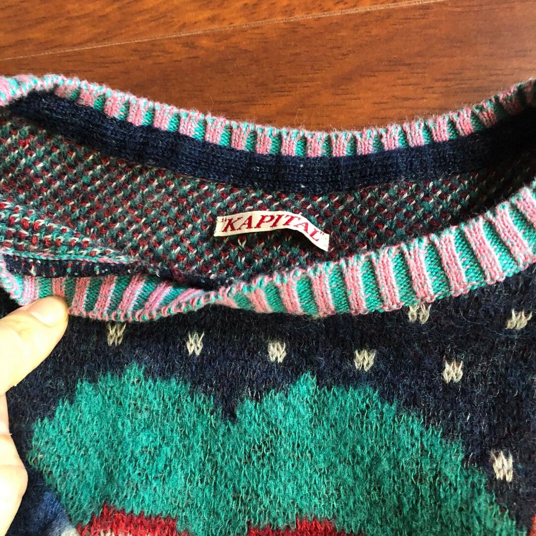 Kapital kapital Make old vintage patchwork sweaters with holes. Size US M / EU 48-50 / 2 - 2 Thumbnail