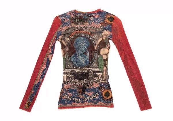 Jean Paul Gaultier Jean Paul Gaultier Tattoo girl gauze clothing Size US L / EU 52-54 / 3 - 5 Thumbnail