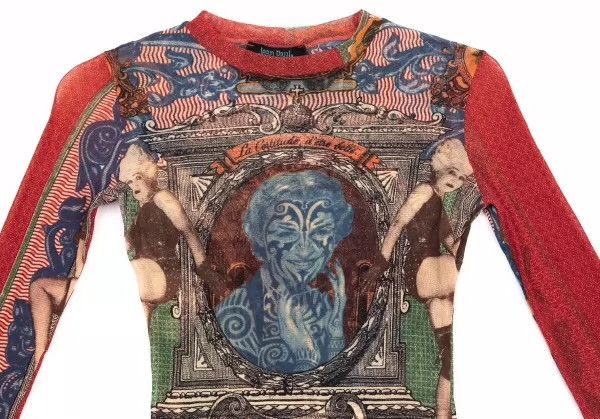 Jean Paul Gaultier Jean Paul Gaultier Tattoo girl gauze clothing Size US L / EU 52-54 / 3 - 2 Thumbnail