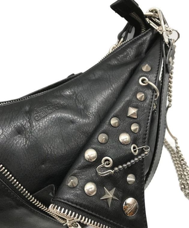 Jean Paul Gaultier Jean Paul Gaultier Rivet decorative chain shoulder bag Size ONE SIZE - 7 Thumbnail