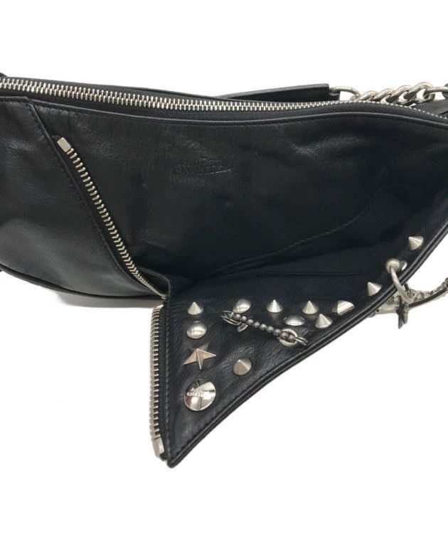 Jean Paul Gaultier Jean Paul Gaultier Rivet decorative chain shoulder bag Size ONE SIZE - 6 Thumbnail
