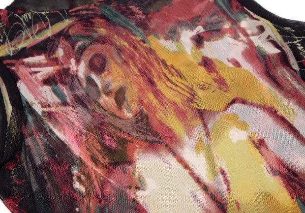 Jean Paul Gaultier Jean Paul Gaultier Portrait oil-painted gauze vest Size US M / EU 48-50 / 2 - 3 Thumbnail