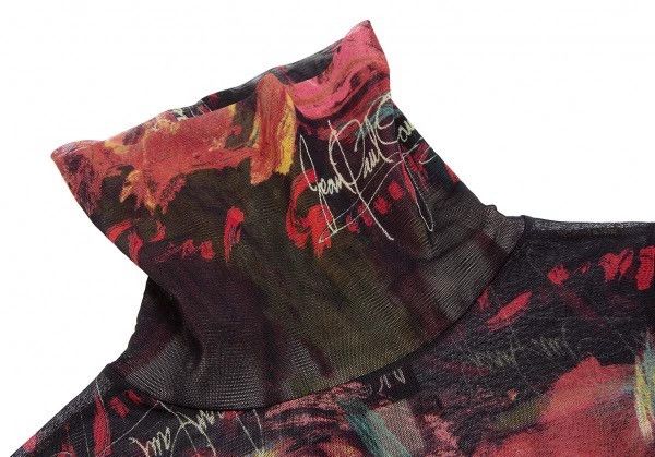 Jean Paul Gaultier Jean Paul Gaultier Portrait oil-painted gauze vest Size US M / EU 48-50 / 2 - 2 Thumbnail