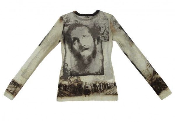 Jean Paul Gaultier Jean Paul Gaultier Portrait gauze clothing Size US M / EU 48-50 / 2 - 7 Thumbnail