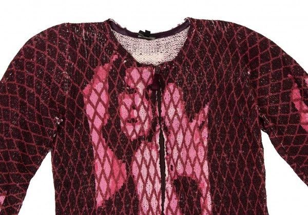 Jean Paul Gaultier Jean Paul Gaultier Portrait zipper mesh sweater Size US M / EU 48-50 / 2 - 2 Thumbnail
