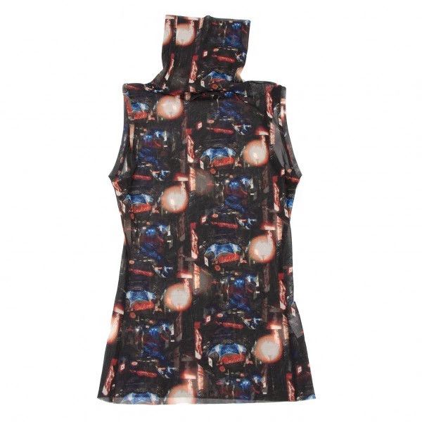 Jean Paul Gaultier Jean Paul Gaultier City sleeveless high-necked gauze clothing Size US M / EU 48-50 / 2 - 4 Thumbnail