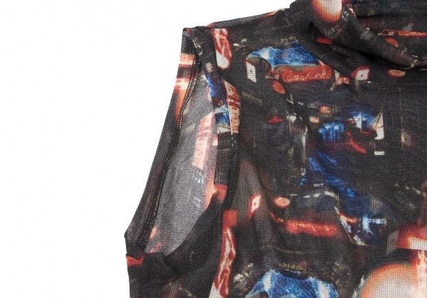 Jean Paul Gaultier Jean Paul Gaultier City sleeveless high-necked gauze clothing Size US M / EU 48-50 / 2 - 3 Thumbnail